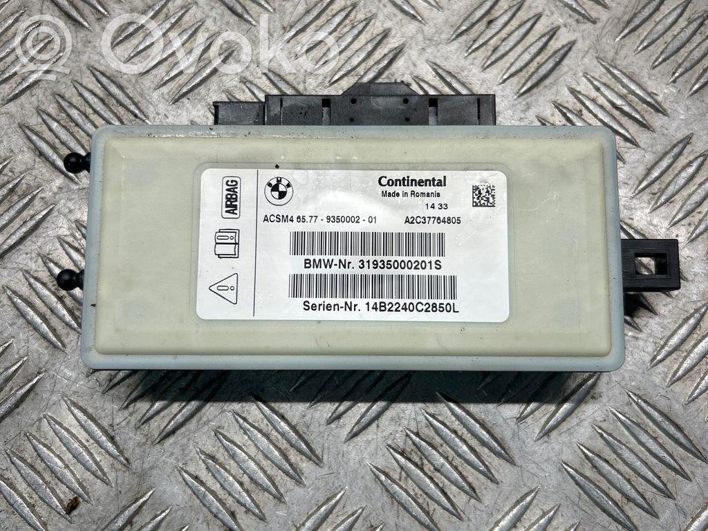 BMW X3 F25 Sterownik / Moduł Airbag 