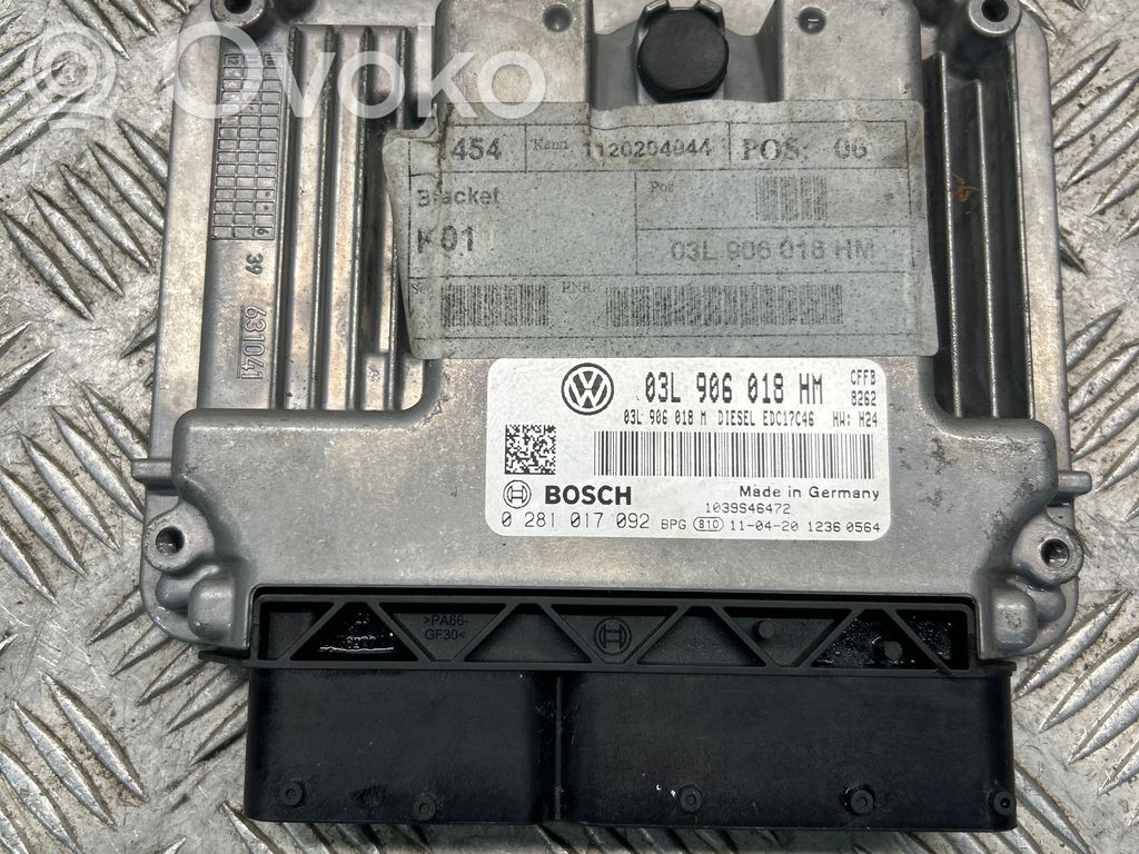Seat Alhambra (Mk2) Engine control unit/module 