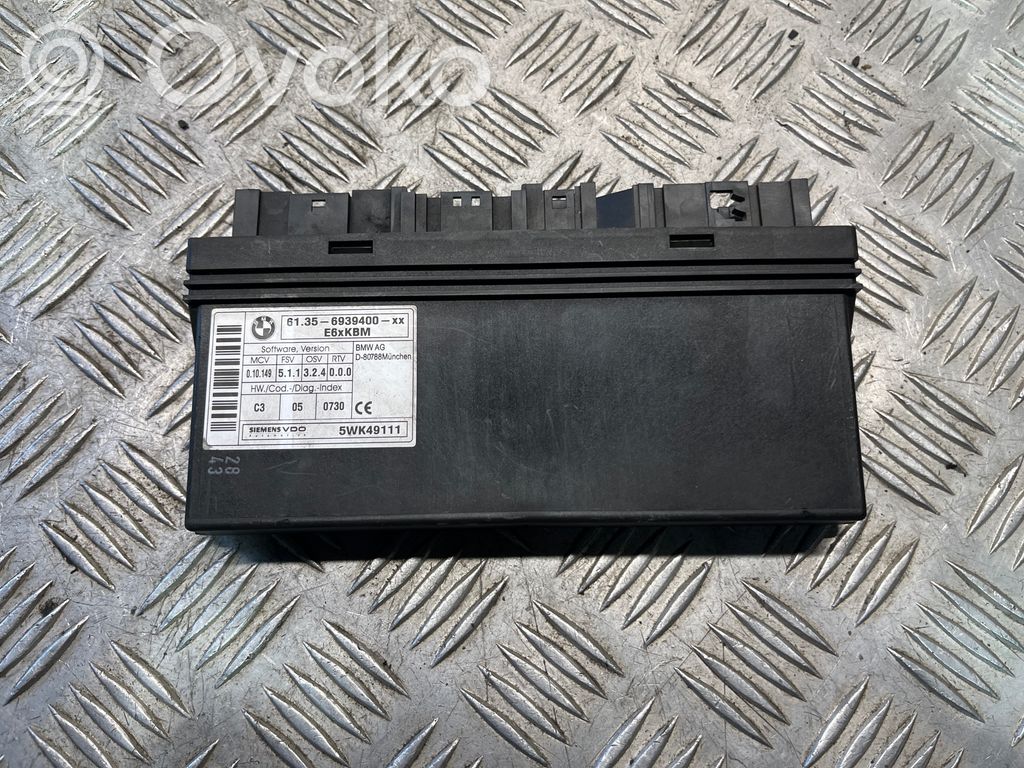 BMW 5 E60 E61 Komforto modulis 