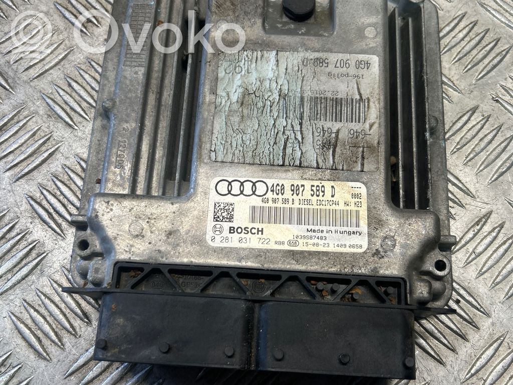 Audi A7 S7 4G Engine control unit/module 