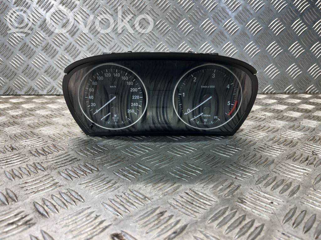 BMW 3 E90 E91 Speedometer (instrument cluster) 