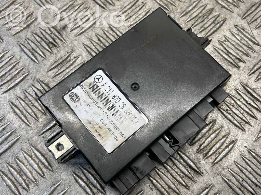 Mercedes-Benz E W211 Tailgate/trunk control unit/module 