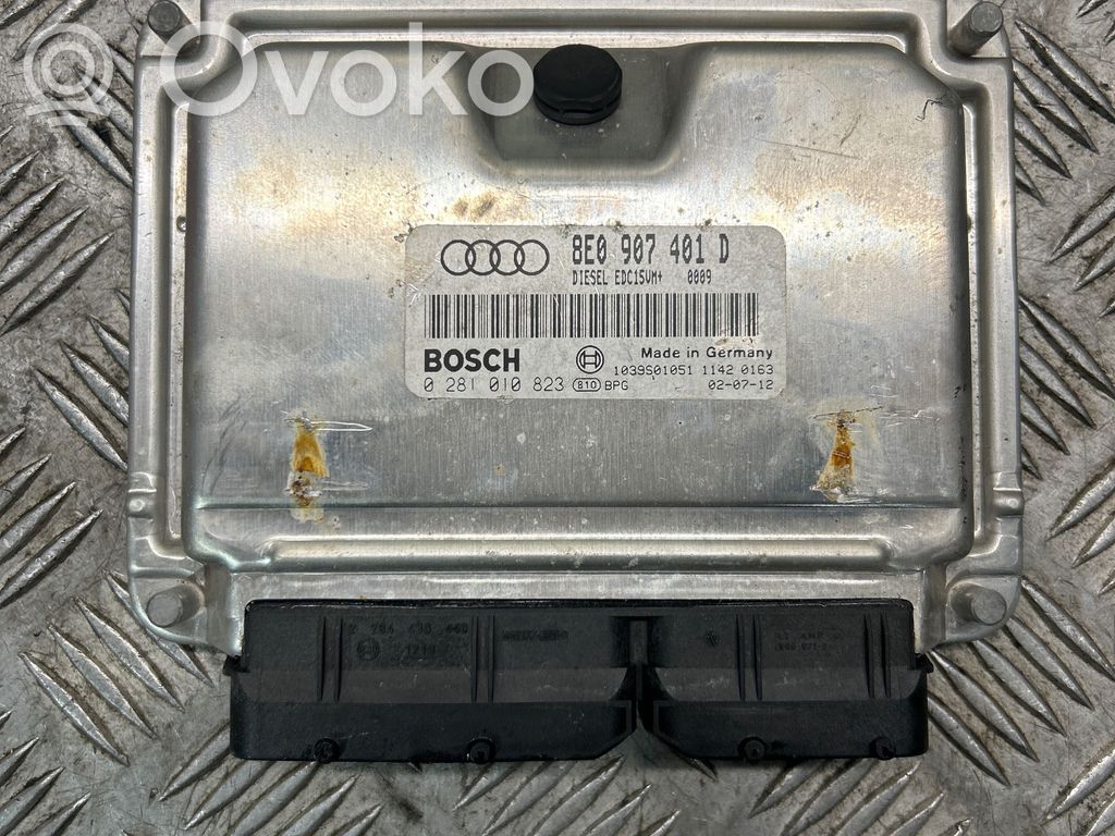 Engine control unit/module   8E0907401D