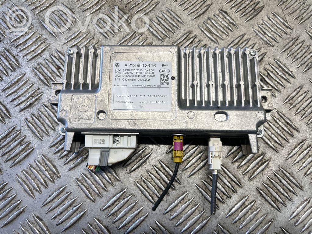 Mercedes-Benz E W213 Camera control unit module 
