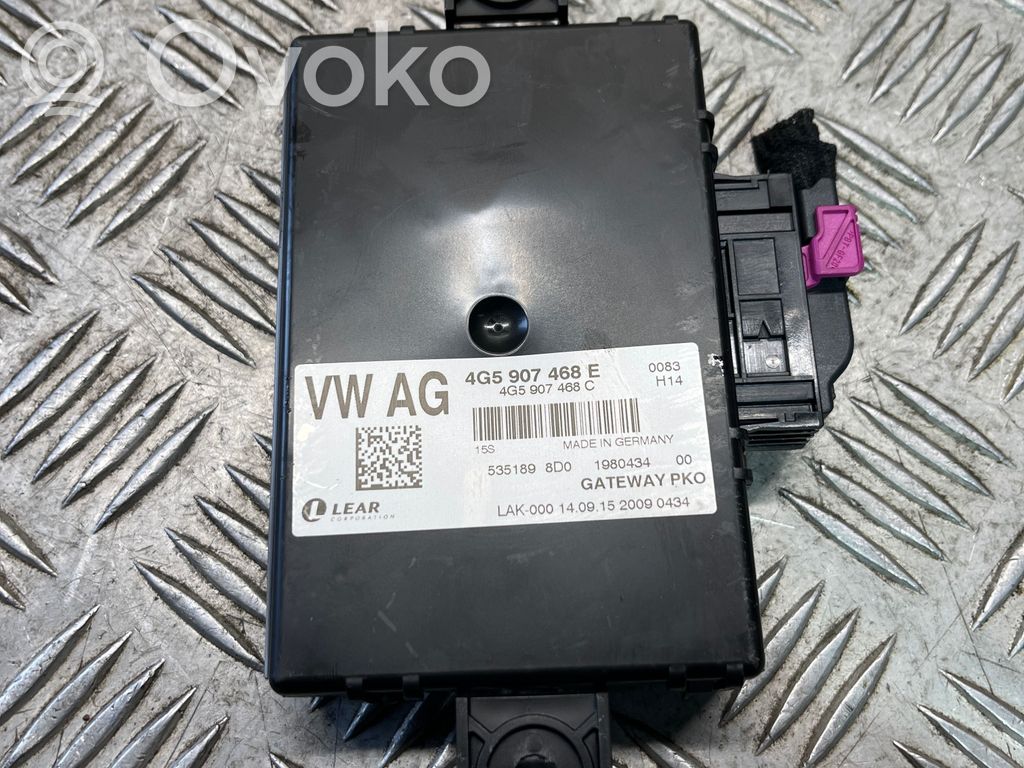 Audi A6 S6 C7 4G Módulo de control Gateway 