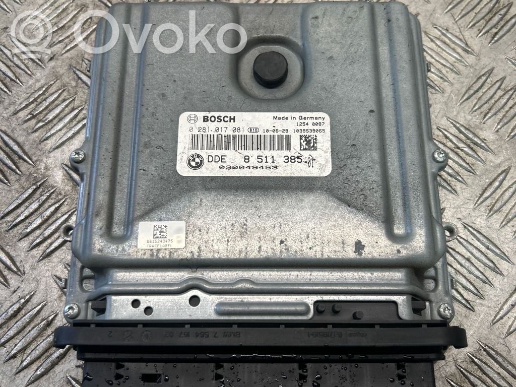 BMW 5 F10 F11 Engine control unit/module 