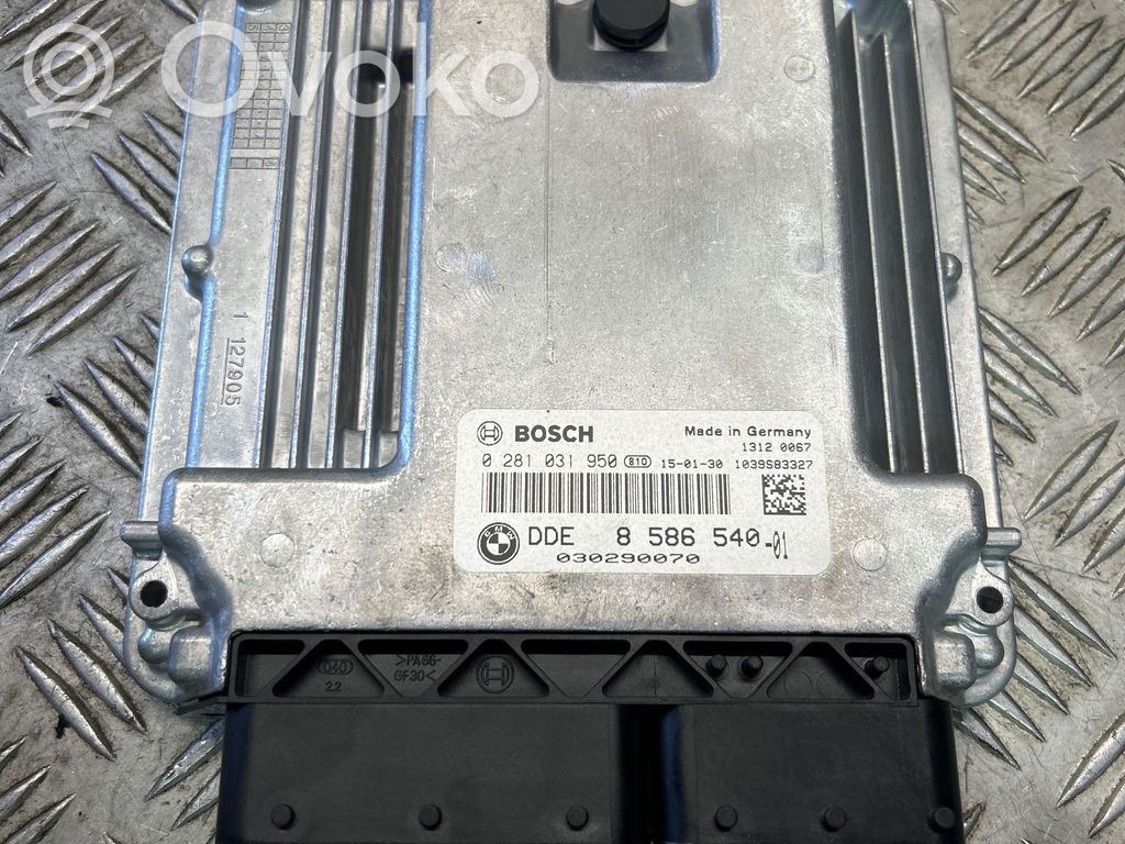 BMW 3 F30 F35 F31 Engine control unit/module 