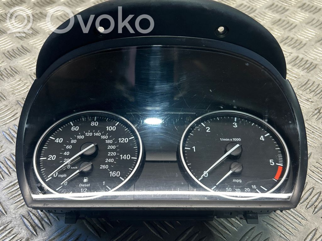 BMW 3 E92 E93 Spidometrs (instrumentu panelī) 
