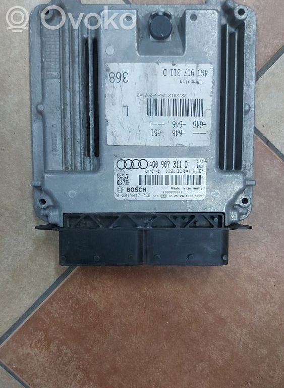 Audi A6 S6 C7 4G Engine control unit/module 