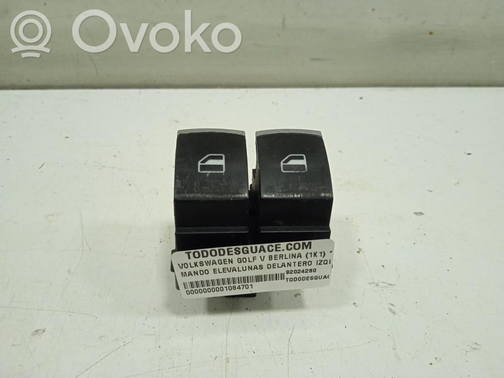 Volkswagen Golf V Electric window control switch 
