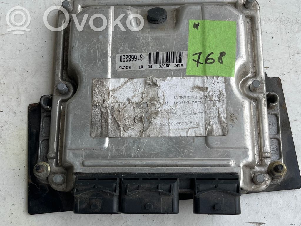 Peugeot 406 Engine control unit/module 