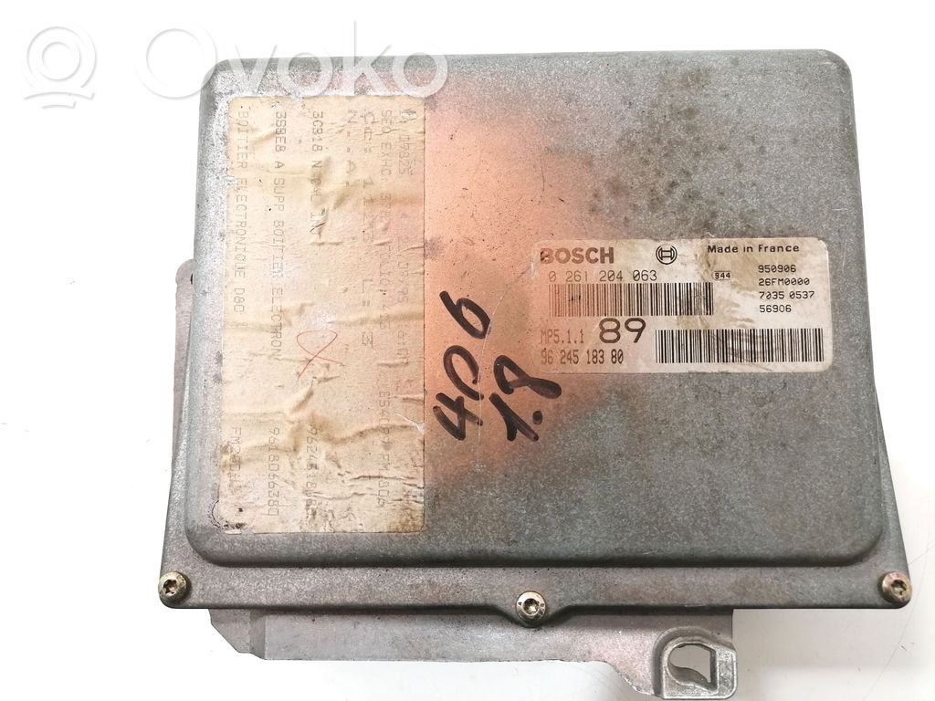 Peugeot 406 Engine control unit/module 