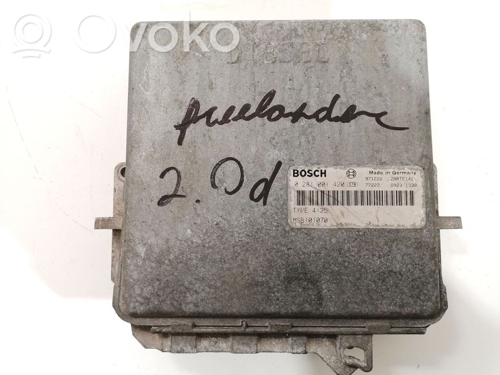 Land Rover Freelander Engine control unit/module 