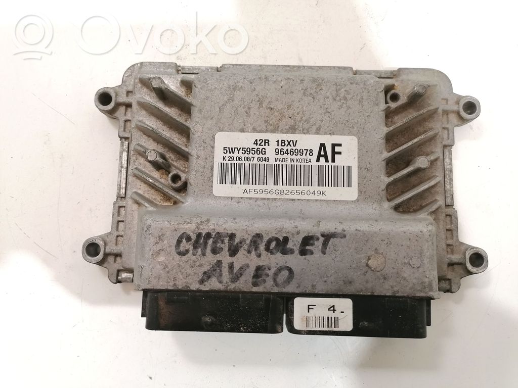 Chevrolet Aveo Engine control unit/module 