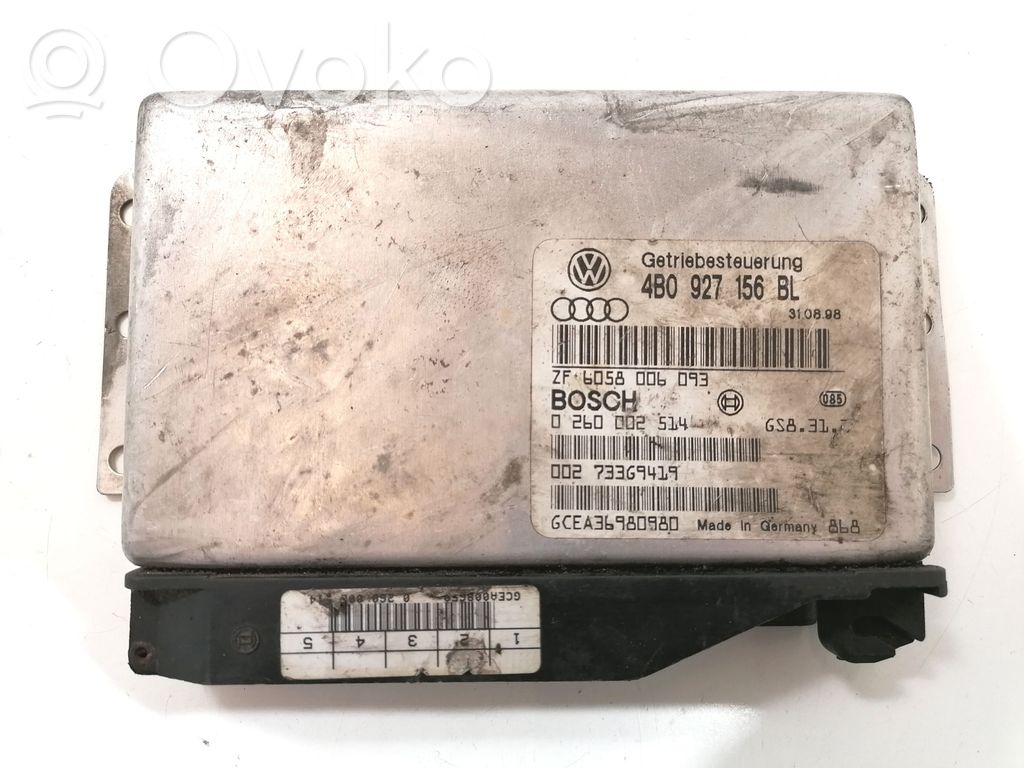 Audi A6 S6 C5 4B Gearbox control unit/module 