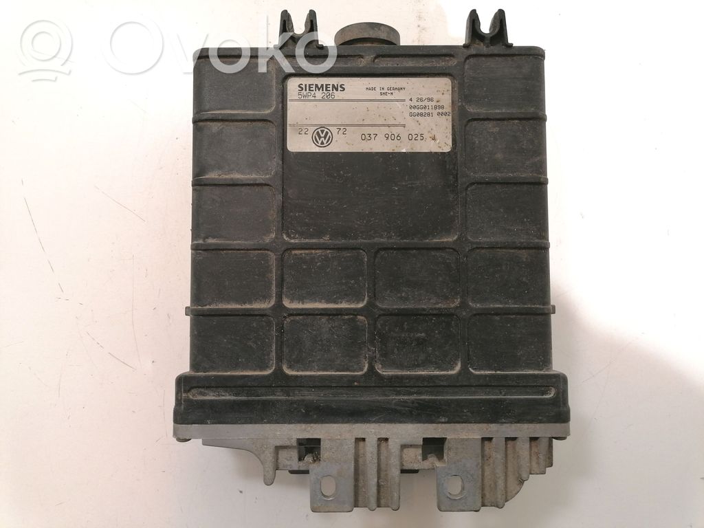 Engine control unit/module   037906025J,5WP4206