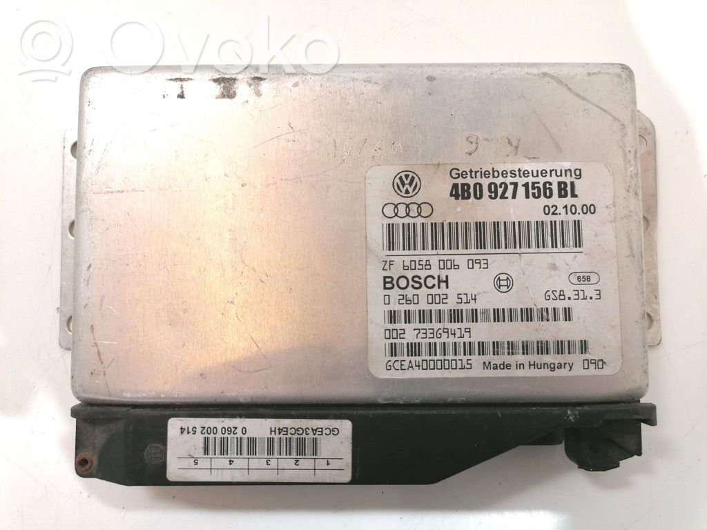 Audi A6 S6 C5 4B Gearbox control unit/module 