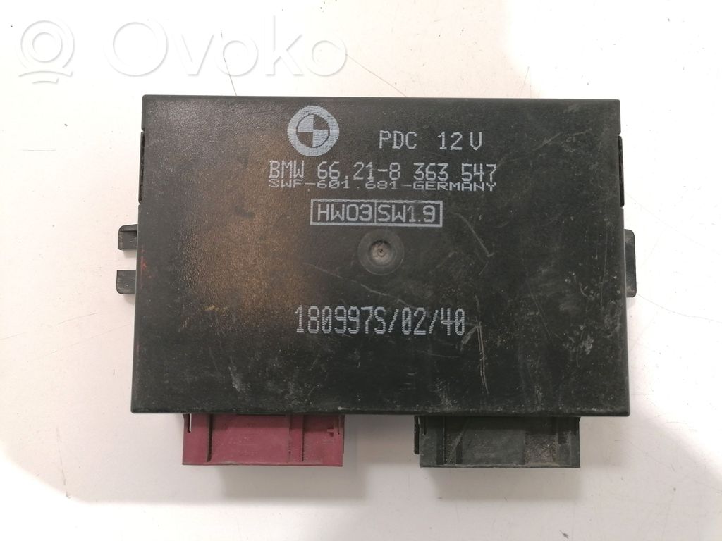 BMW 5 E39 Parking PDC control unit/module 