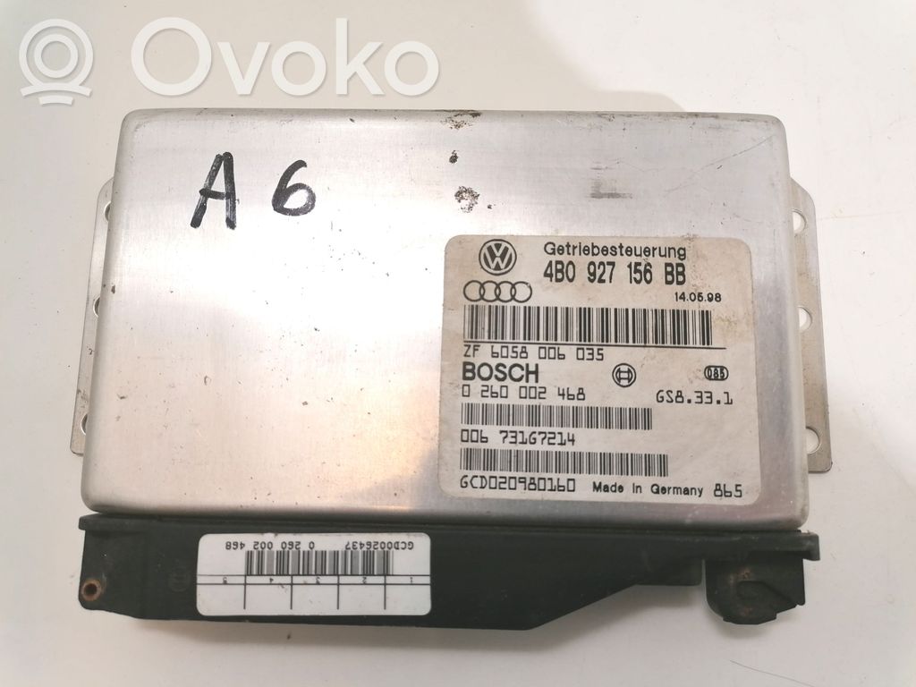 Audi A6 S6 C5 4B Gearbox control unit/module 