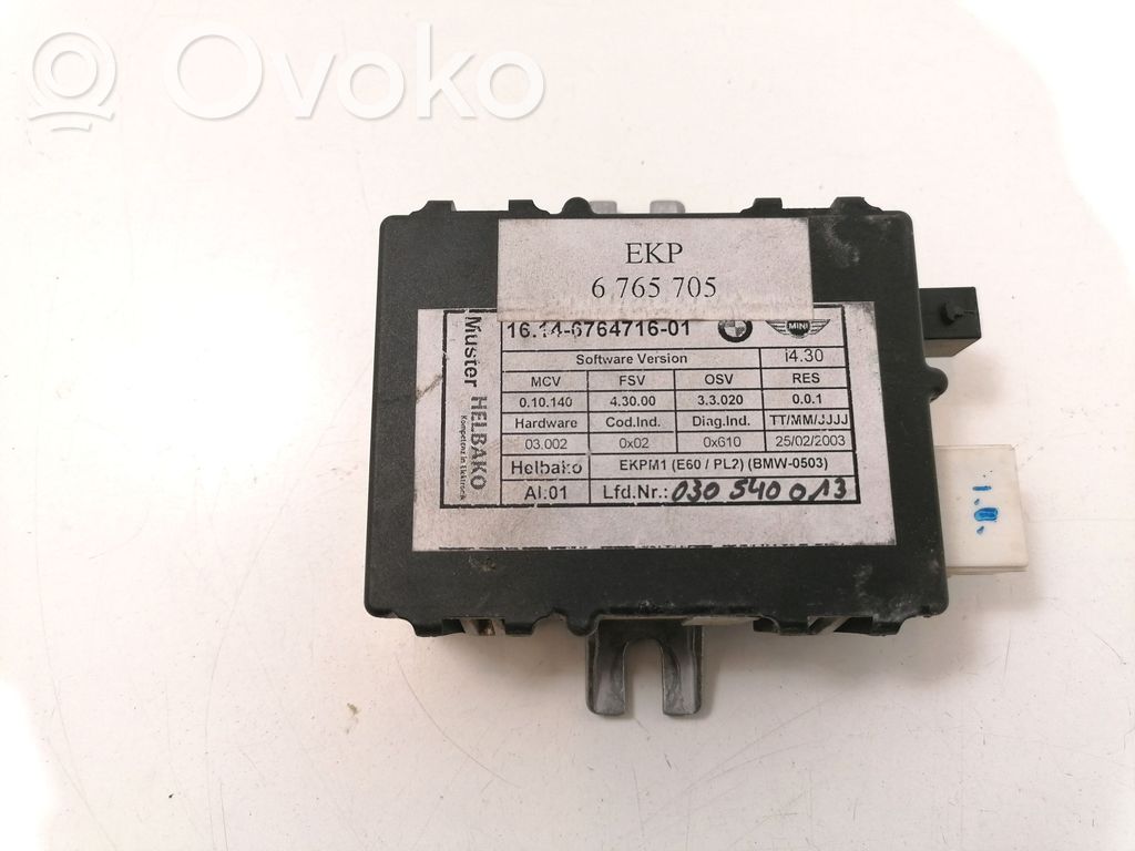 BMW 5 E60 E61 Fuel injection pump control unit/module 