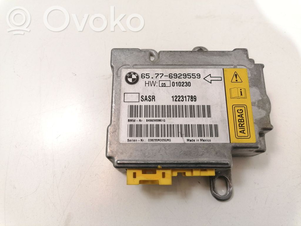BMW 7 E65 E66 Unidad de control/módulo del Airbag 