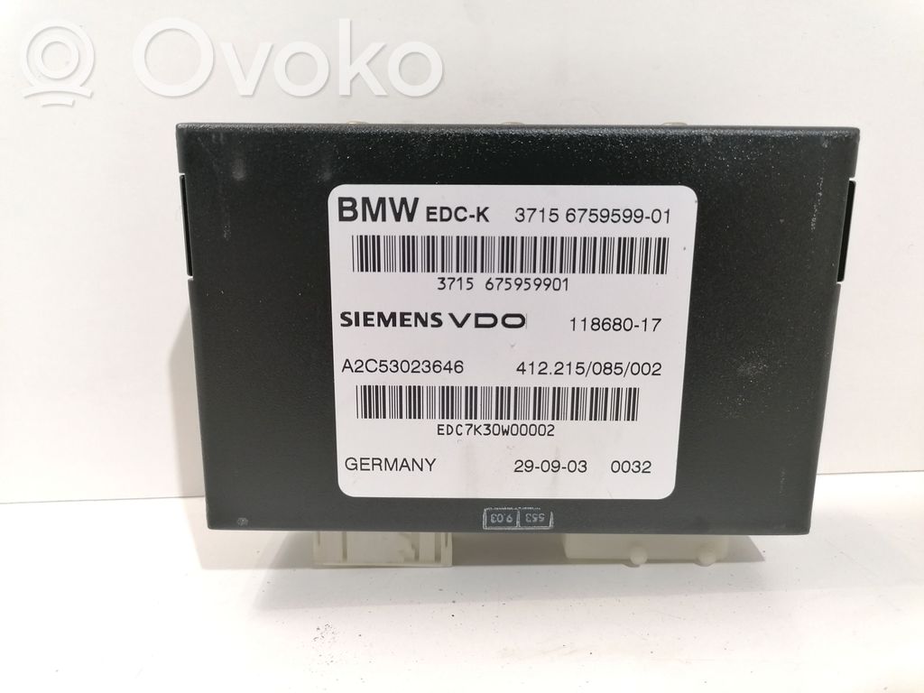 BMW 7 E65 E66 Autres unités de commande / modules 
