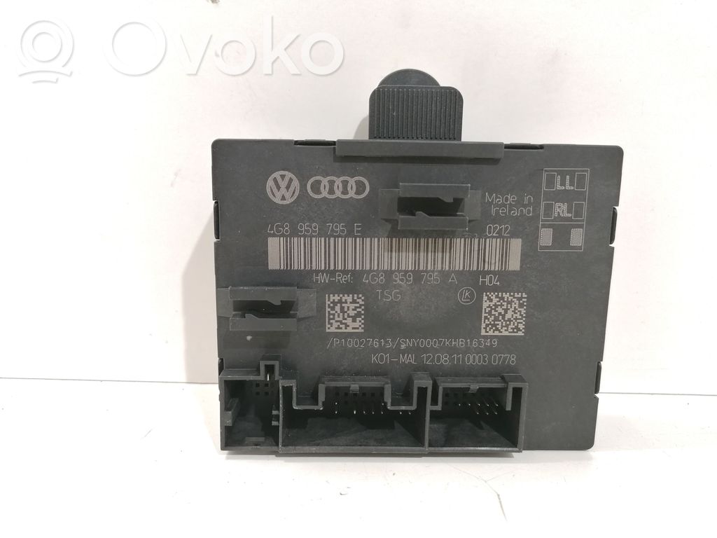 Audi A6 S6 C7 4G Door control unit/module 