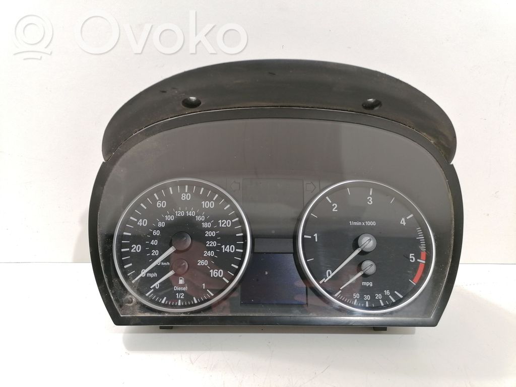 BMW 3 E90 E91 Speedometer (instrument cluster) 