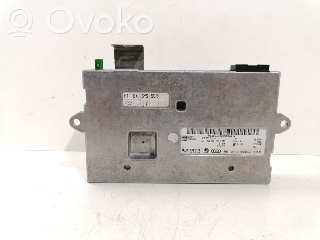 Audi A8 S8 D3 4E GPS navigation control unit/module 