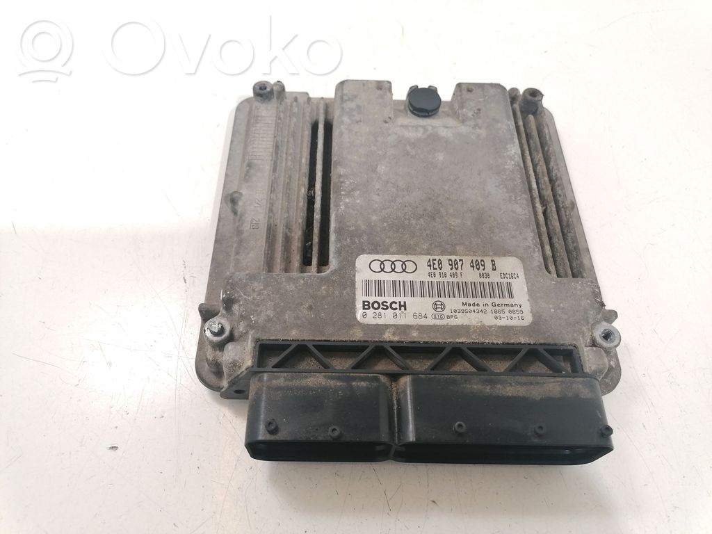 Audi A8 S8 D3 4E Engine control unit/module 