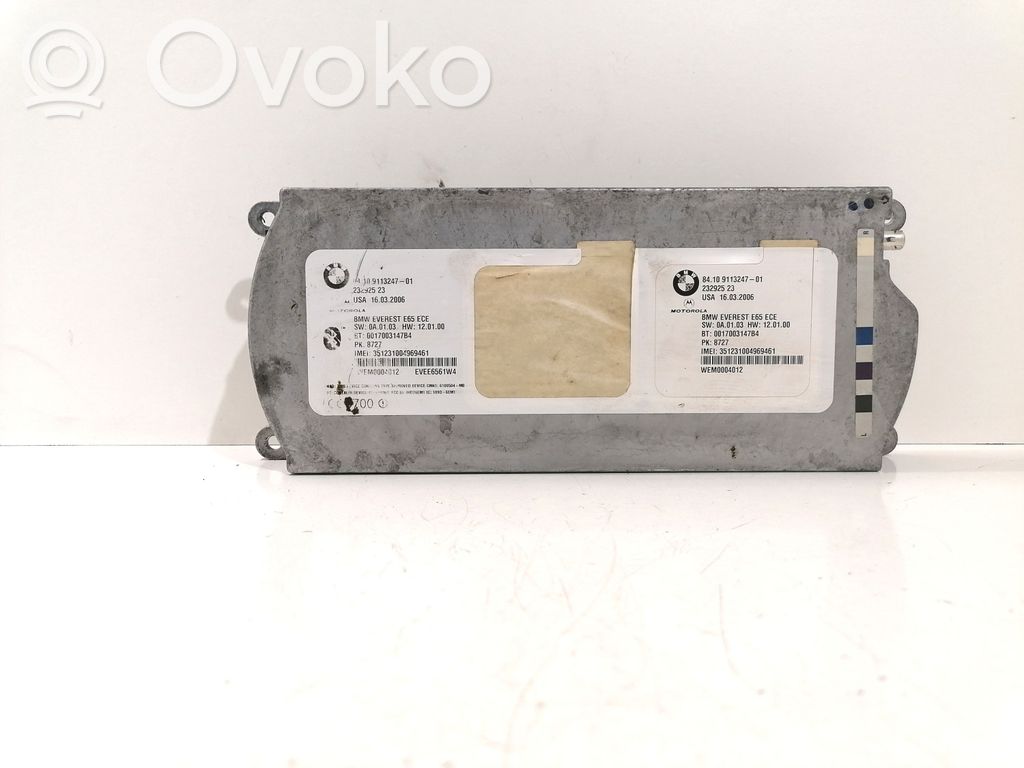 BMW 7 E65 E66 Bluetooth Modul Steuergerät 