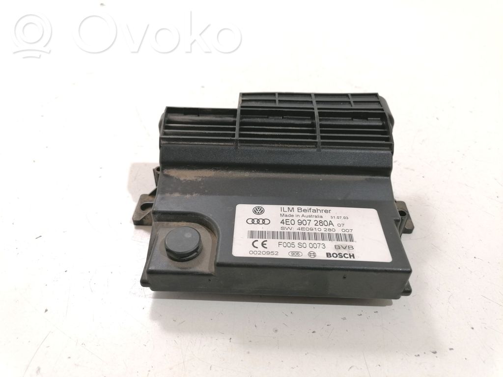 Audi A8 S8 D3 4E Other control units/modules 