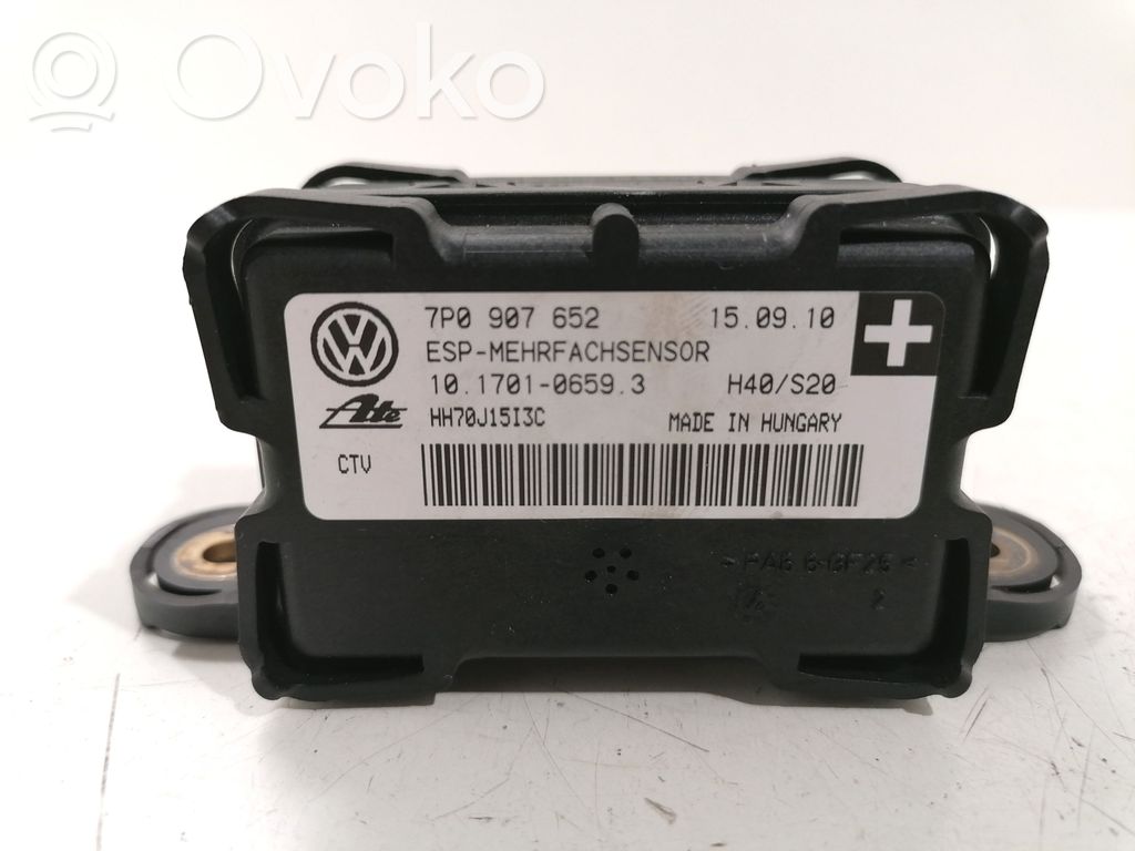 Porsche Cayenne (92A) Sensor ESP de aceleración de frecuencia del intermitente 