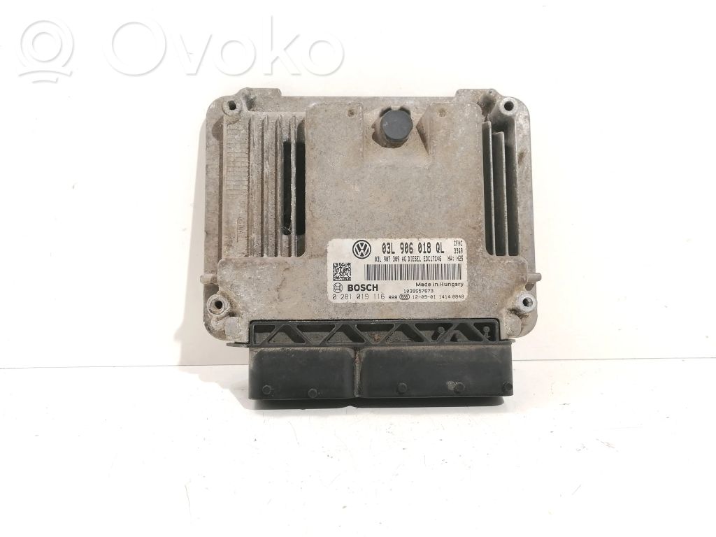 Skoda Yeti (5L) Engine control unit/module 