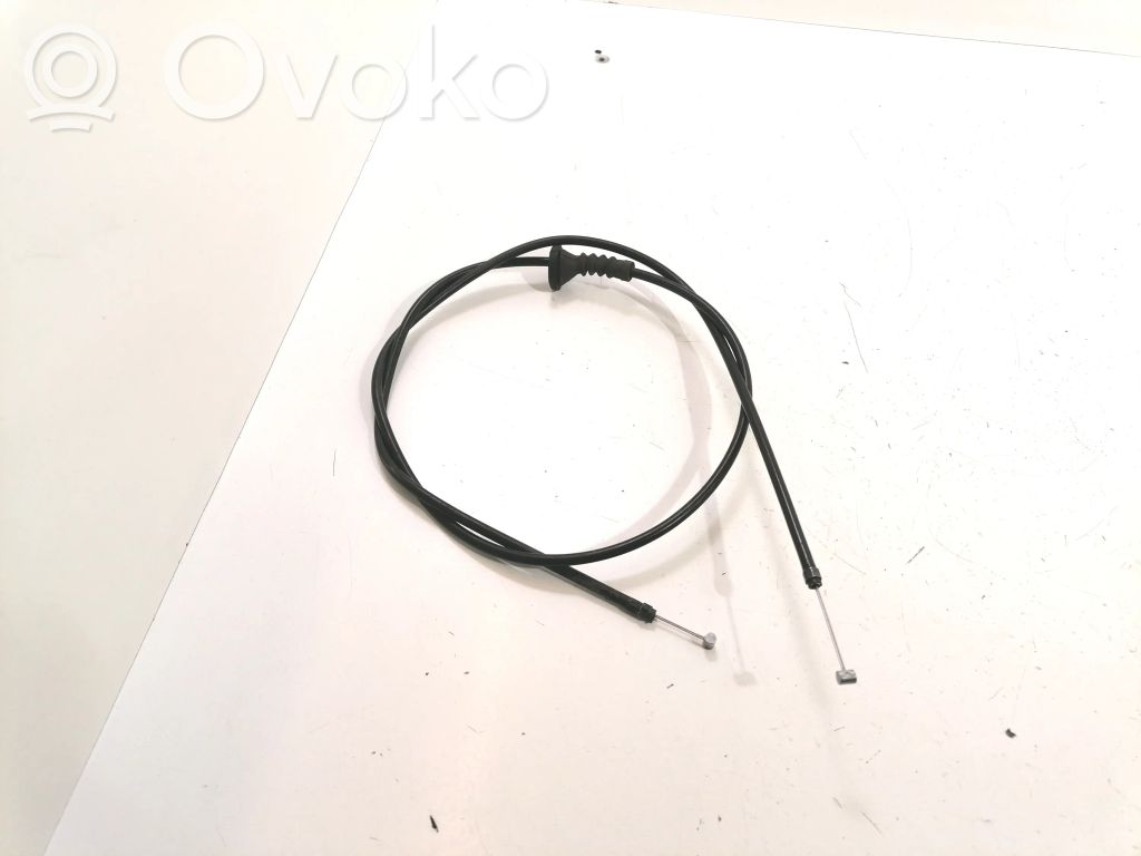 BMW 5 GT F07 Engine bonnet/hood lock release cable 