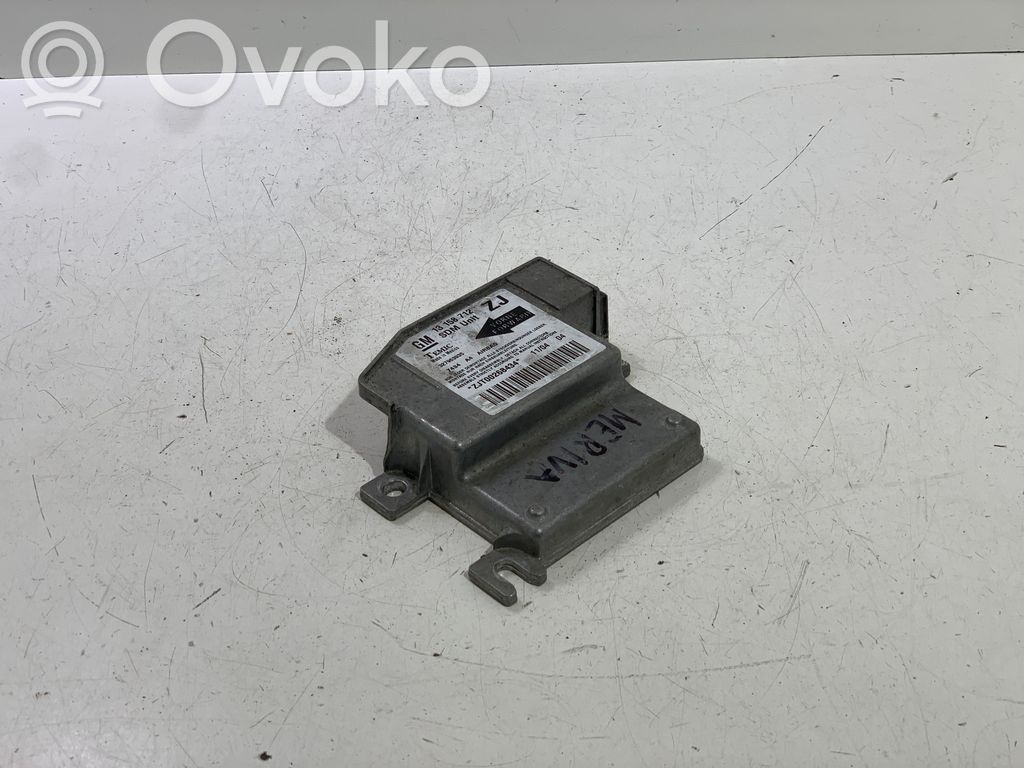Opel Meriva A Turvatyynyn ohjainlaite/moduuli 