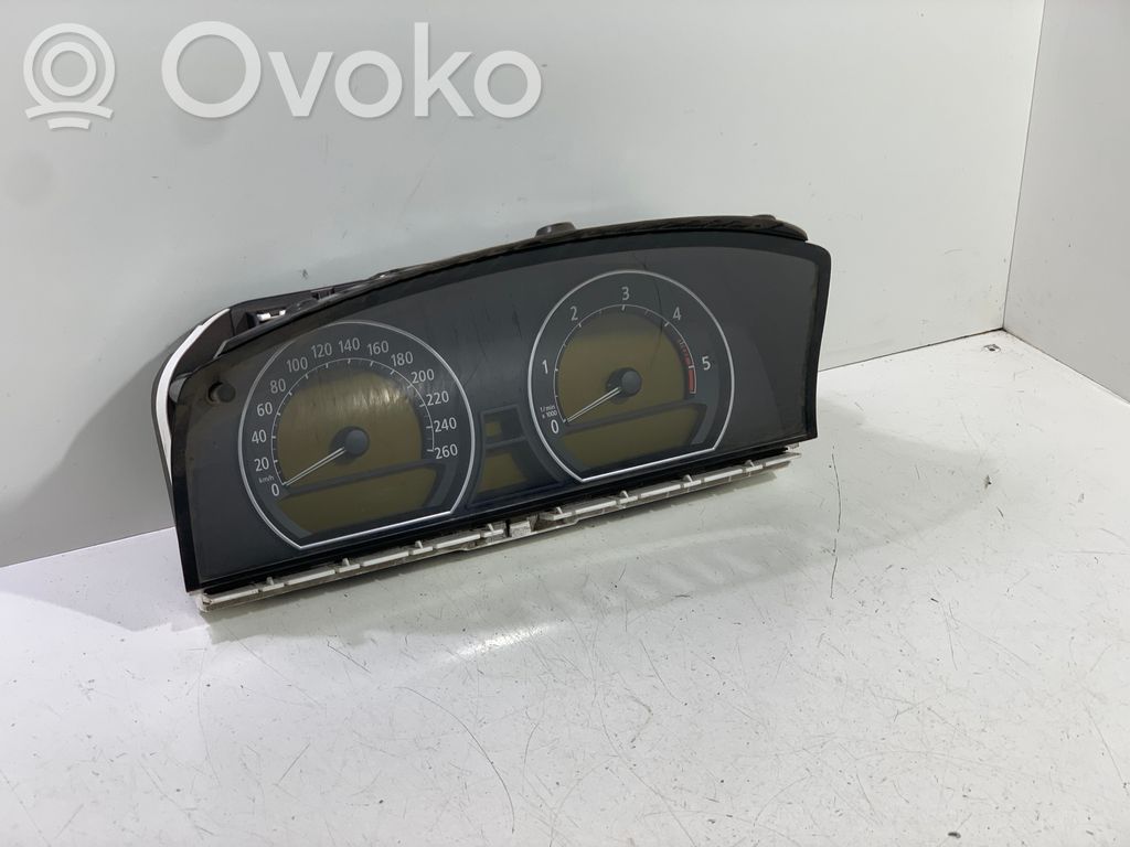 BMW 7 E65 E66 Spidometrs (instrumentu panelī) 