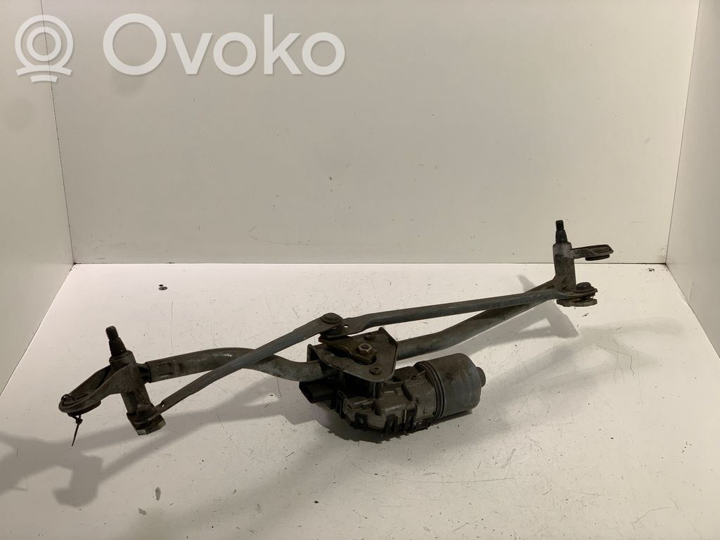 Audi A4 S4 B6 8E 8H Mechanizm i silniczek wycieraczek szyby przedniej / czołowej 