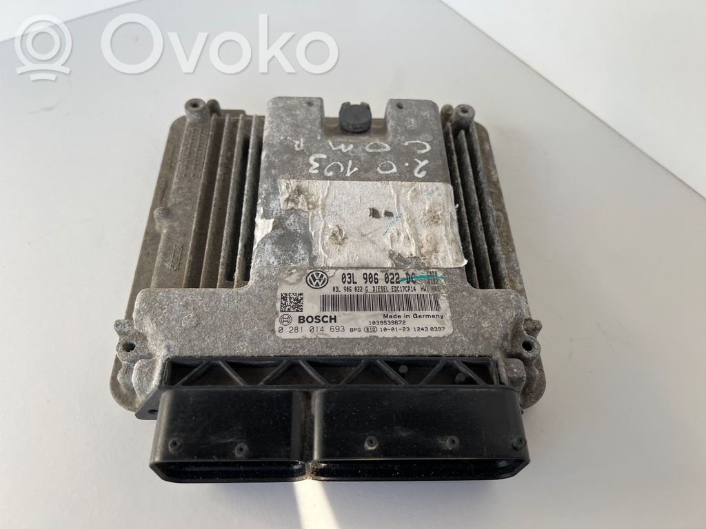 Volkswagen Golf VI Engine control unit/module 