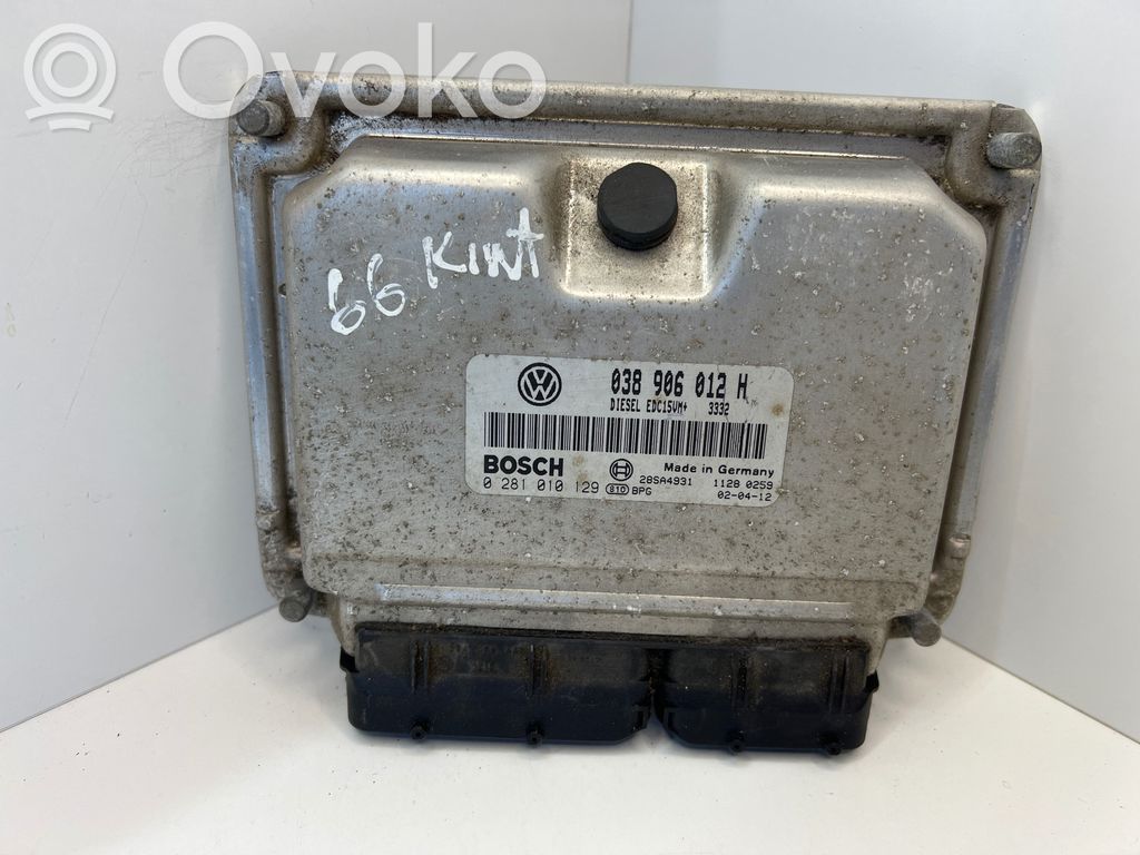 Engine control unit/module   038906012H,28SA4931,0281010129