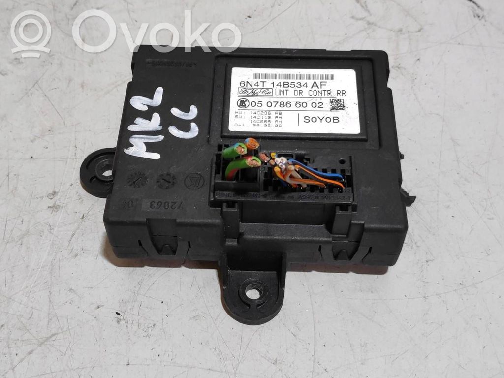 Door control unit/module   6N4T14B534AF