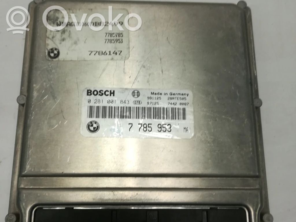 BMW 7 E38 Engine control unit/module 