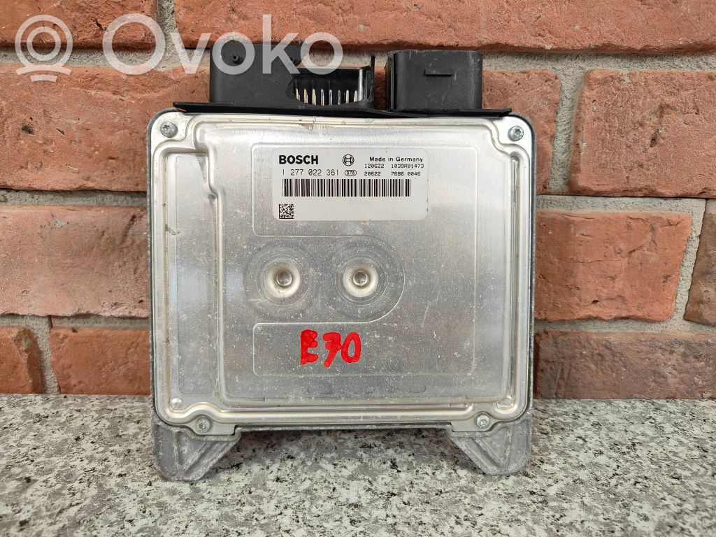BMW X5 E70 Calculateur moteur ECU 