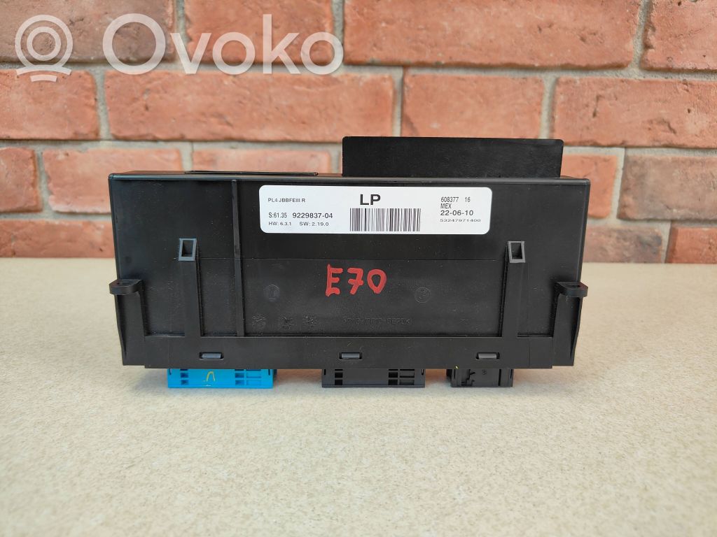 BMW X5 E70 Comfort/convenience module 