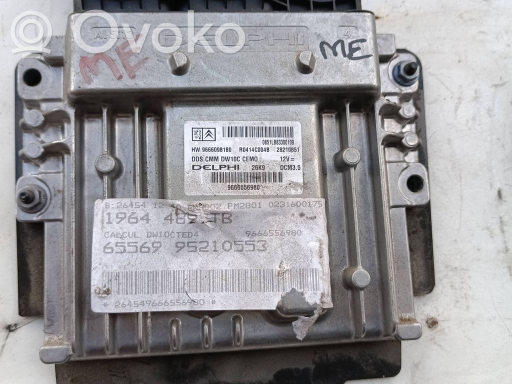 Peugeot 3008 I Engine control unit/module 
