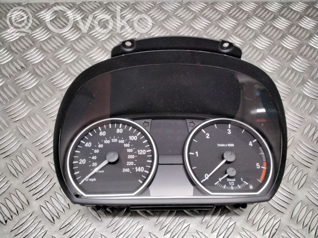BMW 1 E81 E87 Speedometer (instrument cluster) 