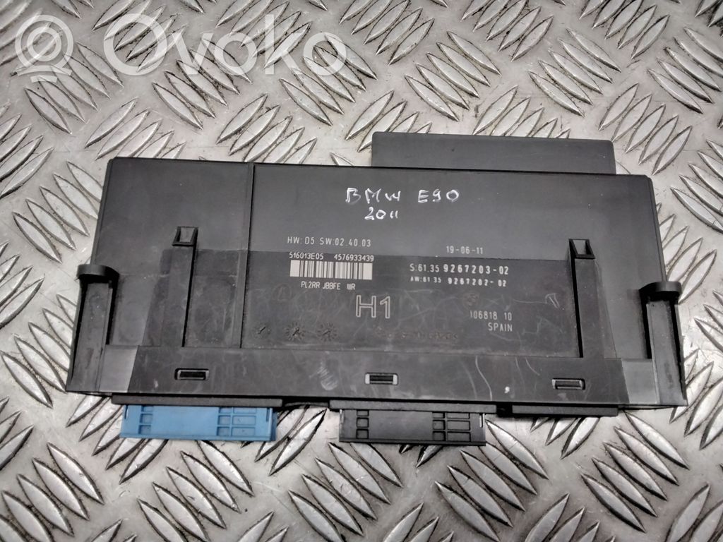 BMW 3 E90 E91 Module confort 