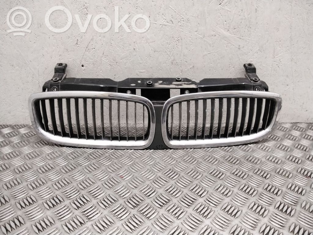 BMW 7 E65 E66 Front bumper upper radiator grill 