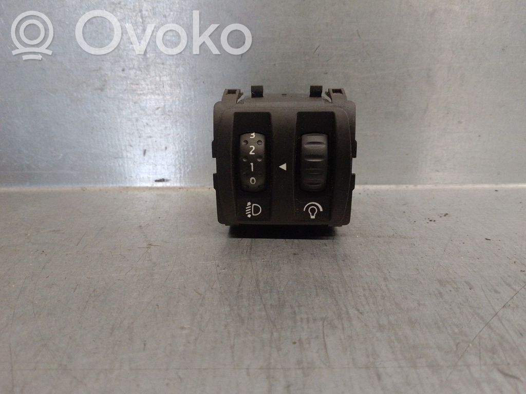Renault Fluence Panel lighting control switch 
