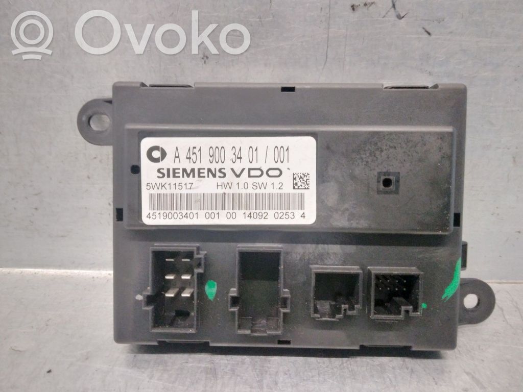Smart ForTwo II Inne komputery / moduły / sterowniki 